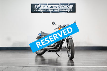 'NOW RESERVED'1975 KAWASAKI KH500 A8 2 STROKE TRIPLE 'SKY CANDY BLUE'