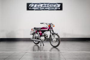 1974 YAMAHA FS1-E 49cc 'PURPLE POP' CLASSIC MOPED