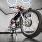 1974 YAMAHA FS1-E 49cc 'PURPLE POP' CLASSIC MOPED