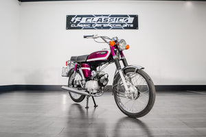 1974 YAMAHA FS1-E 49cc 'PURPLE POP' CLASSIC MOPED