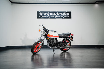 1981 YAMAHA RD400F AIRCOOLED WHITE-RED 2 STROKE CLASSIC MOTORCYCLE