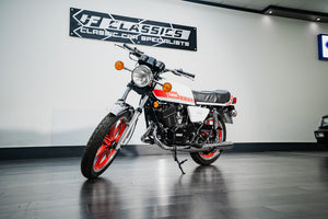 1981 YAMAHA RD400F AIRCOOLED WHITE-RED 2 STROKE CLASSIC MOTORCYCLE