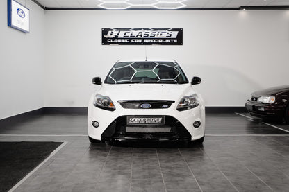 2010 FORD FOCUS RS Mk2 LUX PACK 2 'FROZEN WHITE 970 miles'