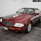 1998 MERCEDES BENZ 280SE R129 PAN ROOF 'RUBINROT RED' LOW MILES & 1 OWNER