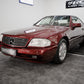 1998 MERCEDES BENZ 280SE R129 PAN ROOF 'RUBINROT RED' LOW MILES & 1 OWNER