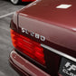 1998 MERCEDES BENZ 280SE R129 PAN ROOF 'RUBINROT RED' LOW MILES & 1 OWNER