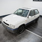 1991 VAUXHALL NOVA SR 1.4 GLACIER WHITE 2080mls