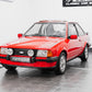 1982 Mk3 FORD ESCORT XR3i SUNBURST RED '12366-mls'