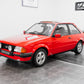 1982 Mk3 FORD ESCORT XR3i SUNBURST RED '12366-mls'