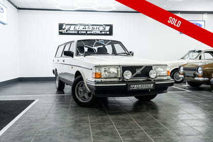 1990 Classic Volvo 240GL Estate White Superb Example