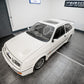 1986 FORD SIERRA 3DR RS COSWORTH-WHITE 'ONLY 27743 miles'