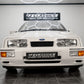 1986 FORD SIERRA 3DR RS COSWORTH-WHITE 'ONLY 27743 miles'