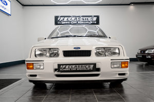 1986 FORD SIERRA 3DR RS COSWORTH-WHITE 'ONLY 27743 miles'