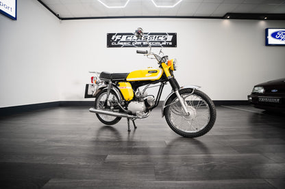 YAMAHA YB-1 49cc(FS1-E)1997 YELLOW CLASSIC MOPED