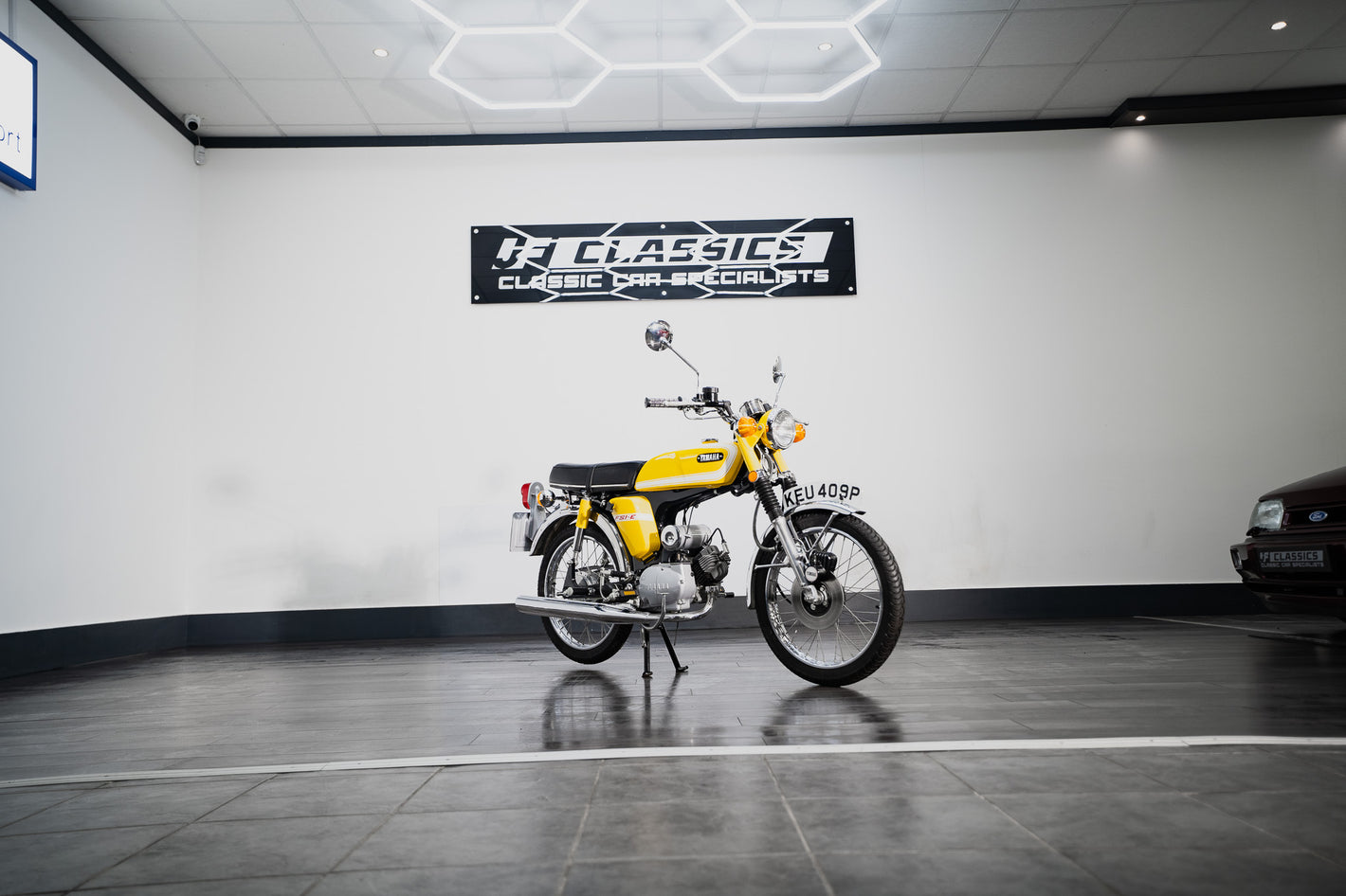 1975 YAMAHA FS1-ED 49cc 'YELLOW' CLASSIC MOPED