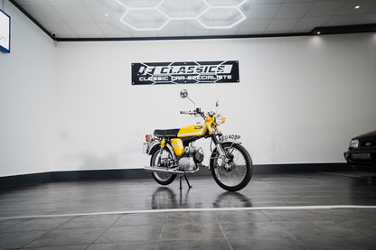 1975 YAMAHA FS1-ED 49cc 'YELLOW' CLASSIC MOPED
