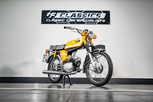 YAMAHA FS1-E CANDY ORANGE 1974 CLASSIC 49cc MOPED